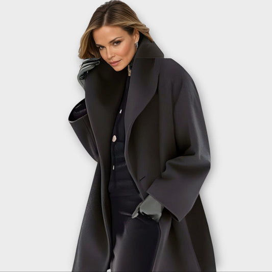 Elmarae™ Palton Lână Siluetă Clasică