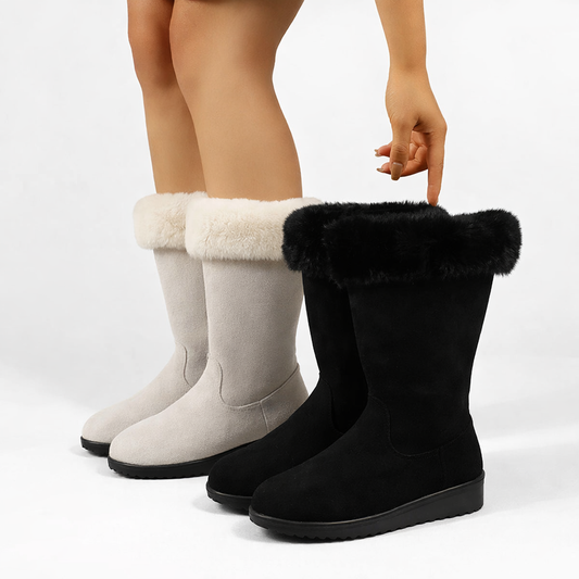 Calunee™ Botine Lungi Profil Casual Zilnic